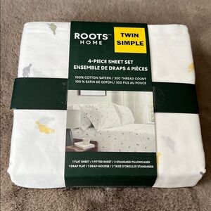 Roots Home 4-Piece Sheet Set